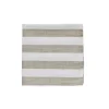 Discount Lene Bjerre - Olivia mundserviet 40x40 cm. beige stribet
