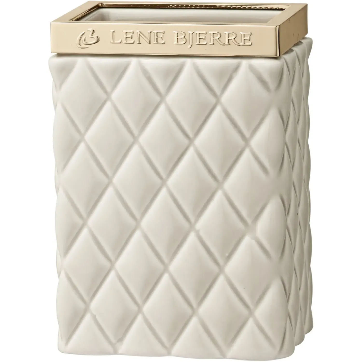 Sale Lene Bjerre - Portia tandkrus brun sand 11 cm.