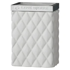 Online Lene Bjerre - Portia tandkrus hvid 11 cm.