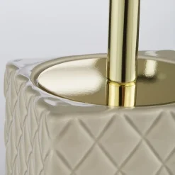 Clearance Lene Bjerre - Portia toiletbørste H39 cm. brun sand