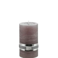 Sale Lene Bjerre - Rustic bloklys støvet aubergine mellem