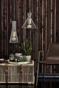 Hot Lene Bjerre - Rustic bloklys støvet grøn mellem