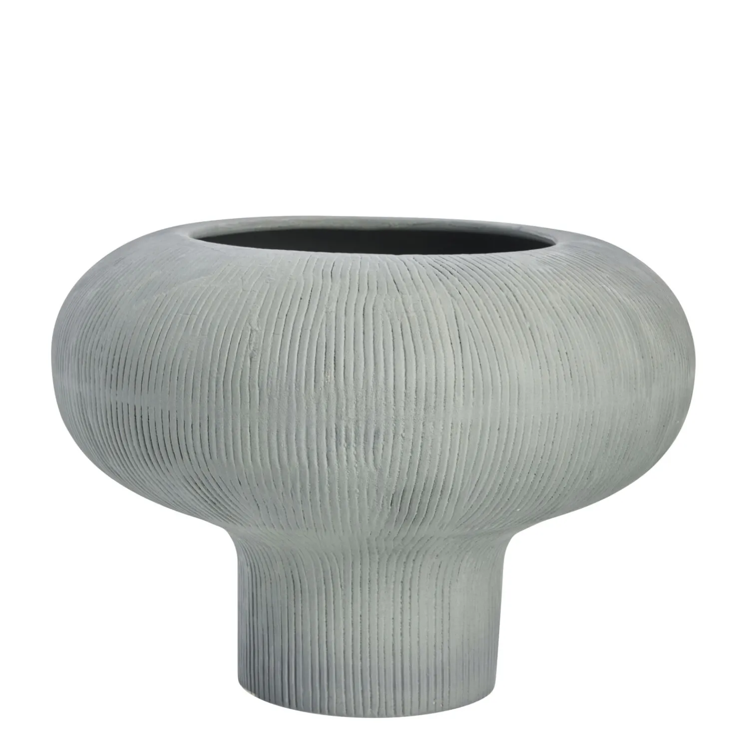 Best Lene Bjerre - Samara vase grå D31,5 H22