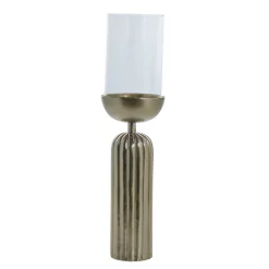 Sale Lene Bjerre - Sandia stage til bloklys H43,5 cm. lys guld