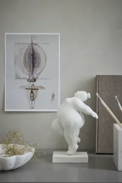 Discount Lene Bjerre - Serafina kvinde figur H23 cm. hvid