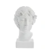 Best Lene Bjerre - Sielle figur kvinde m. blomster 31 cm. hvid