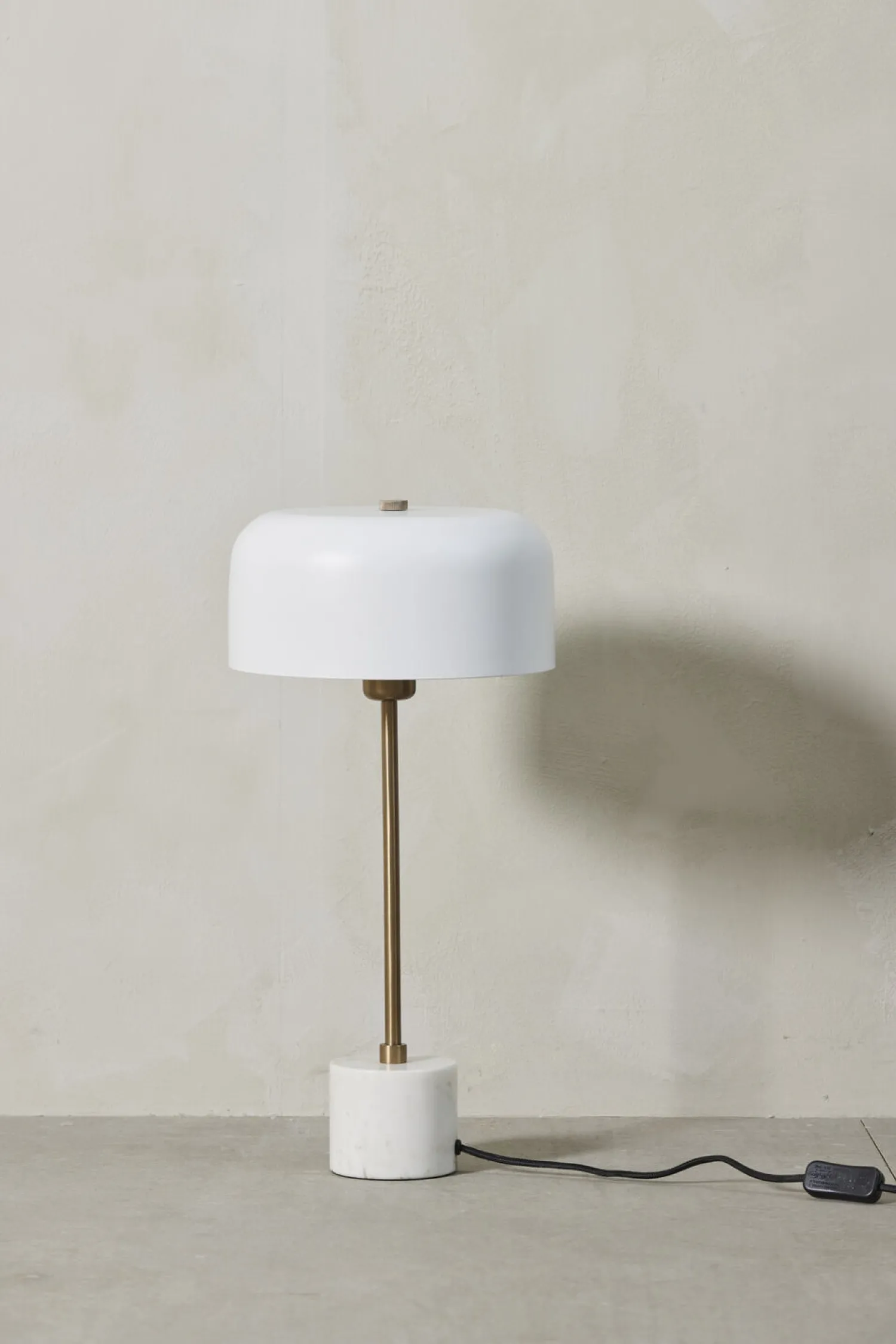 New Lene Bjerre - Sofillia bordlampe H53 cm. hvid marmor