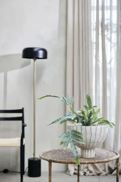 Online Lene Bjerre - Sofillia gulvlampe 28x150cm. sort marmor