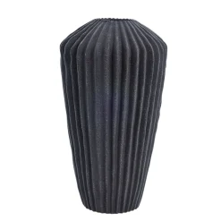 Hot Lene Bjerre - Susia vase H26,5 cm. mørkegrå