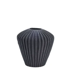 Sale Lene Bjerre - Susia vase H16,5 cm. mørkegrå