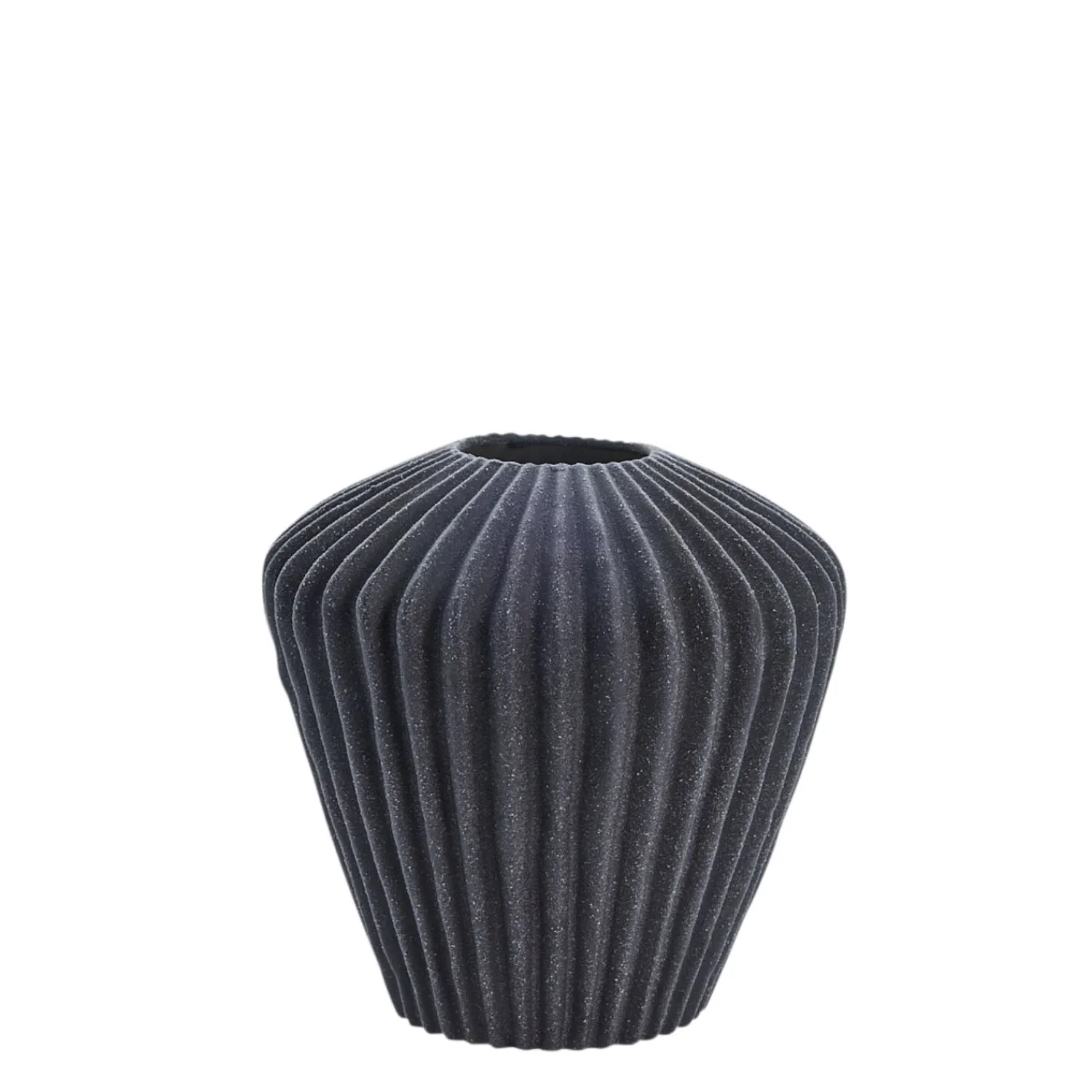 Sale Lene Bjerre - Susia vase H16,5 cm. mørkegrå