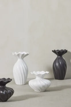 Discount Lene Bjerre - Susille vase H25 cm. hvid