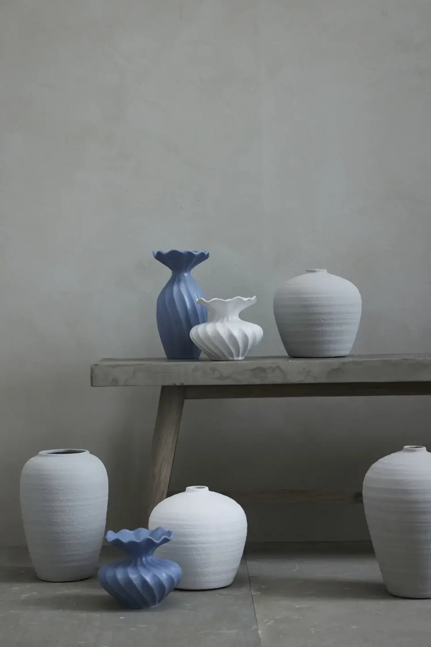 New Lene Bjerre - Susille vase H14 cm. hvid