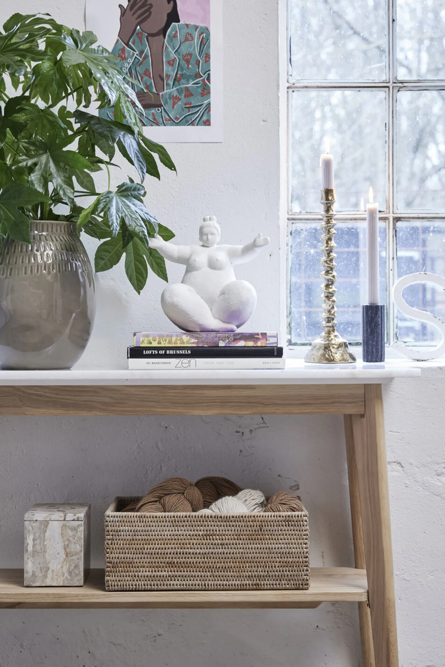 Best Lene Bjerre - Talia vase sand D26 H29,5