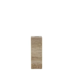 Online Lene Bjerre - Travina lysestage 11,5 cm. sand marmor