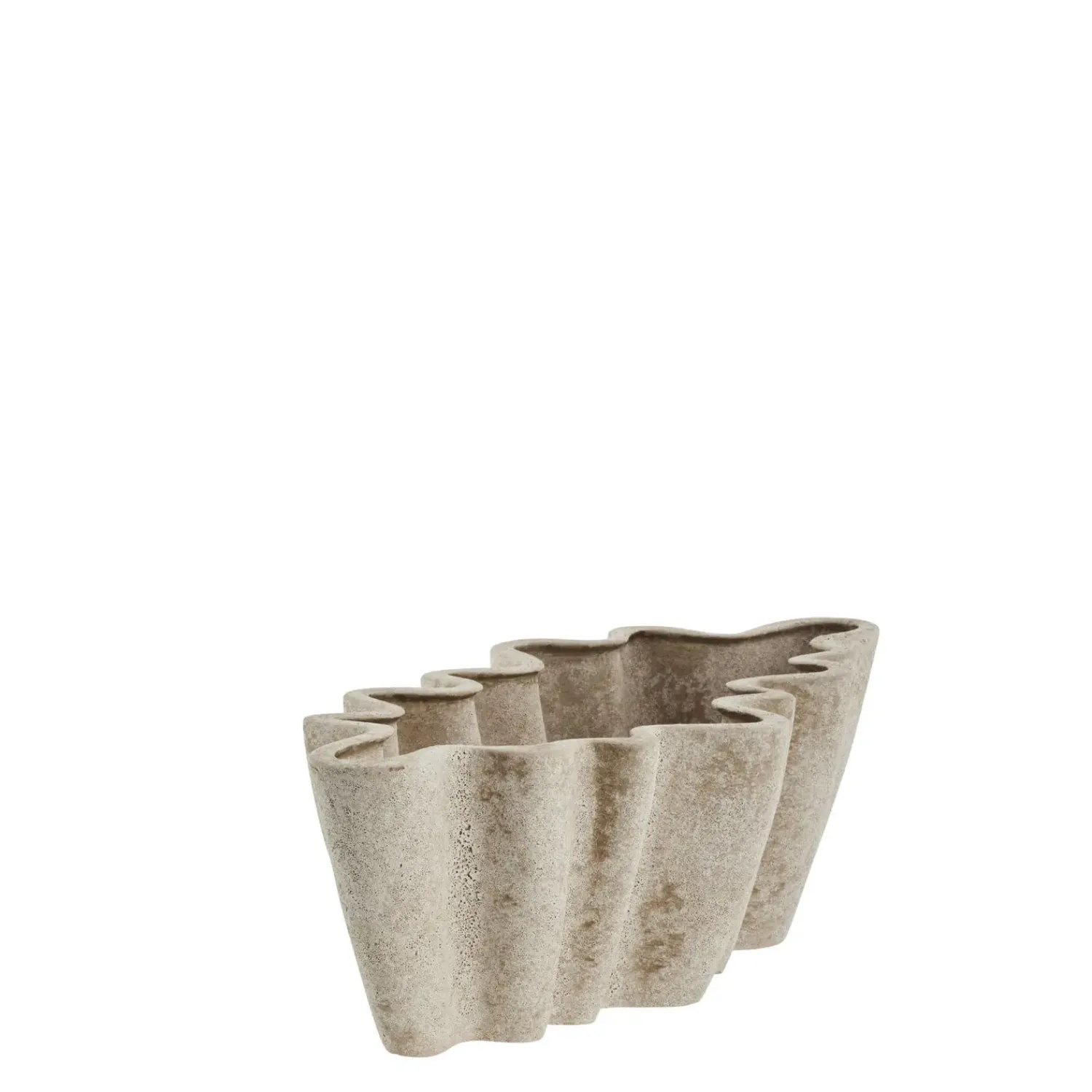Clearance Lene Bjerre - Valina skjuler i stentøj 13,5x21 cm. sand