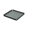 LindDNA bakke - Tray square small (nupo pastel green/alu anthracite)