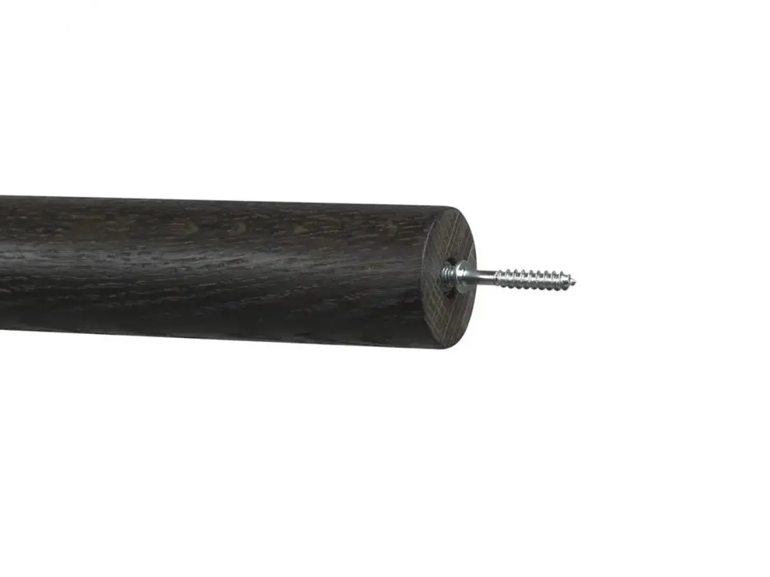New LindDNA bøjlestang - Wall swing 50 cm - Sort med sort læderstrop