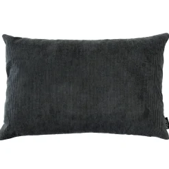 New Louise Smærup - Pude Corderoy - Dark Grey (80x50 cm)