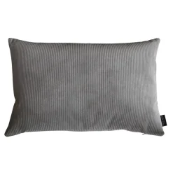 New Louise Smærup - Pude Corduroy - Icecold Grey (40x60 cm)