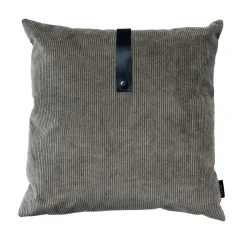 Outlet Louise Smærup - Pude, corduroy - Light Grey (50x50 cm.)