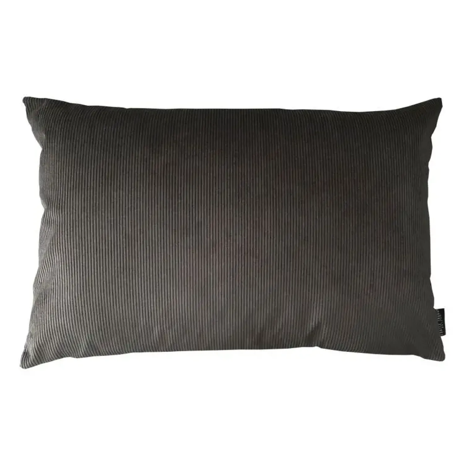 Outlet Louise Smærup - Pude, fløjl u. strop - Taupe (50x50 cm.)