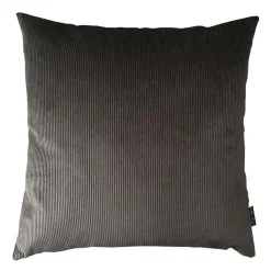 New Louise Smærup - Pude, fløjl u. strop - Taupe (50x50 cm.)