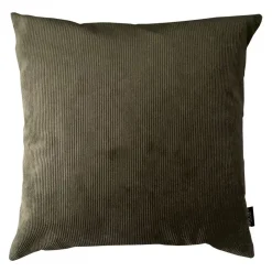 Hot Louise Smærup - Pude, fløjl u. strop - Army (50x50 cm.)