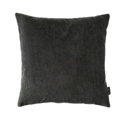 New Louise Smærup - Pude, fløjl u. strop - Dark Grey (50x50 cm.)