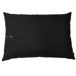 Outlet Louise Smærup - Pude, mono twist - Sort (70x100 cm )