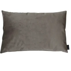Sale Louise Smærup - Pude, velour u. strop - Brown/grey (40x60 cm.)