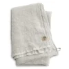 Best Lovely Linen - Badehåndklæde - Light Grey - 90x145 cm