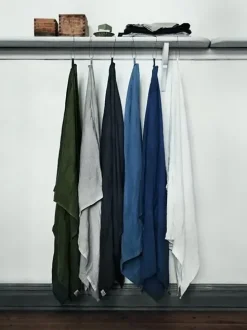 Best Lovely Linen - Badehåndklæde - Light Grey - 90x145 cm