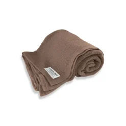 Clearance Lovely Linen - Plaid - Chocolate - 150x220 cm