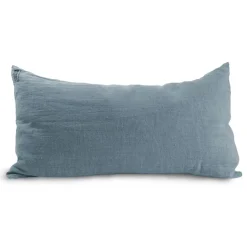 Outlet Lovely Linen - Pudebetræk - 40x70 cm - Dusty blue
