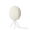 Online Made by Hand - Gulvlampe - Knit-Wit 65 High Oval Floor Medium - Pearl White