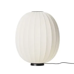 Best Made by Hand - Gulvlampe - Knit-Wit 65 High Oval Floor Level - Pearl White