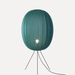 Outlet Made by Hand - Gulvlampe - Knit-Wit 65 High Oval Floor Medium - Seagrass