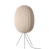 Made by Hand - Gulvlampe - Knit-Wit 65 High Oval Floor Medium - Sand Stone