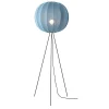 Discount Made by Hand - Gulvlampe - Knit-Wit 60 Round Floor High - Blue Stone