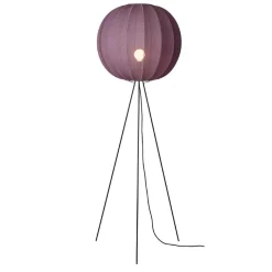 Best Made by Hand - Gulvlampe - Knit-Wit 60 Round Floor High - Burgundy