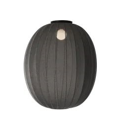 Online Made by Hand - Loftlampe - Knit-Wit 65 High Oval Ceiling - Black