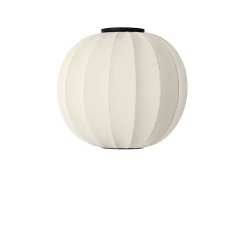Discount Made by Hand - Loftlampe - Knit-Wit 60 Round Ceiling - Pearl White