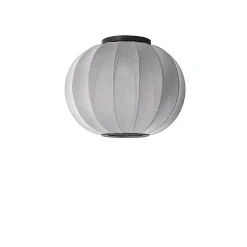 Sale Made by Hand - Loftlampe - Knit-Wit 45 Round Ceiling - Silver