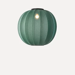Discount Made by Hand - Loftlampe - Knit-Wit 60 Round Ceiling - Tweed Green