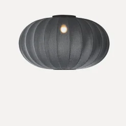 Best Made by Hand - Loftlampe - Knit-Wit 76 Oval Ceiling/Wall - Black