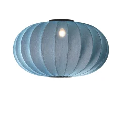 Clearance Made by Hand - Loftlampe - Knit-Wit 76 Oval Ceiling/Wall - Blue Stone