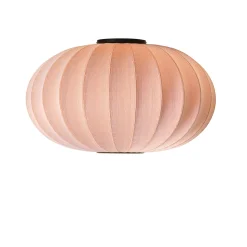 Sale Made by Hand - Loftlampe - Knit-Wit 76 Oval Ceiling/Wall - Coral