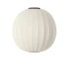 Outlet Made by Hand - Loftlampe - Knit-Wit 75 Round Ceiling - Pearl White
