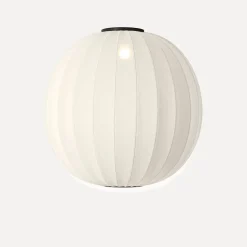 Outlet Made by Hand - Loftlampe - Knit-Wit 75 Round Ceiling - Pearl White